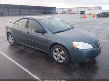 Salvage Pontiac G6