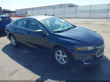  Salvage Chevrolet Malibu