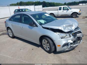  Salvage Chevrolet Cruze