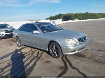  Salvage Mercedes-Benz S-Class