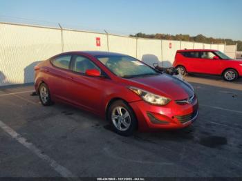  Salvage Hyundai ELANTRA