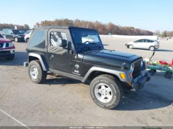  Salvage Jeep Wrangler
