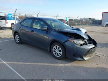 Salvage Toyota Corolla
