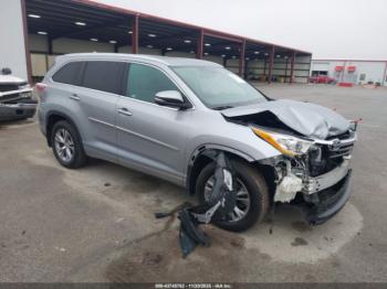  Salvage Toyota Highlander
