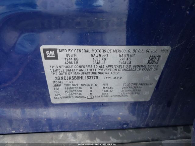 Chevrolet Trax Ls Image 10