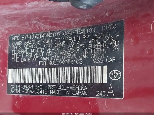 Toyota Corolla Le Image 9