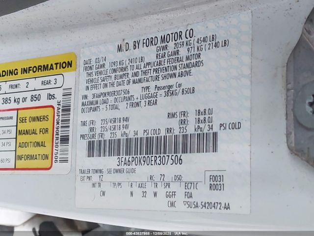 Ford Fusion Titanium Image 6