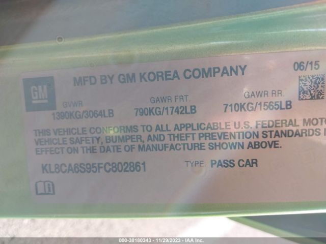 Chevrolet Spark Ls Manual Image 10