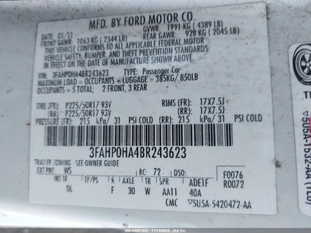 Ford Fusion Se Image 13