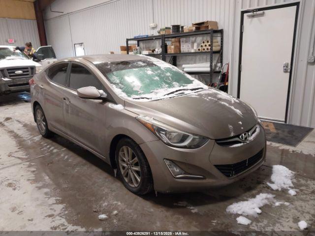  Salvage Hyundai ELANTRA